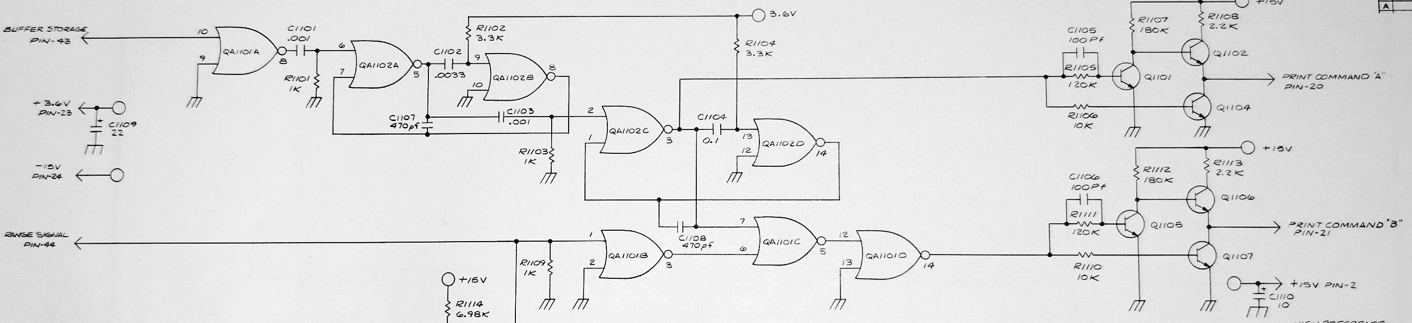 Original PC209 timing circuit